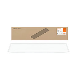 Ledkia Panneau LED 120x30 cm 33W 3630lm UGR19 Compact 1200 LEDVANCE No Flicker 4000K Individuel Blanc neutre