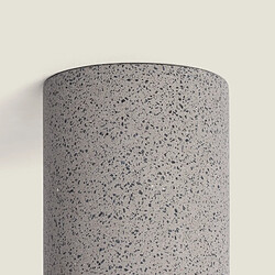 Acheter Ledkia Plafonnier Ciment Medan Gris