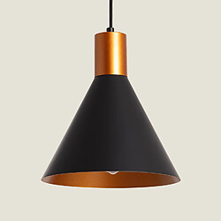 Ledkia Suspension Métal Orbat Noir