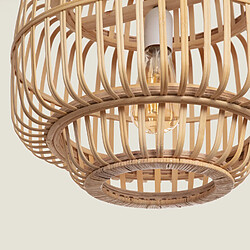 Avis Ledkia Suspension bambou Moruya - Bambou naturel