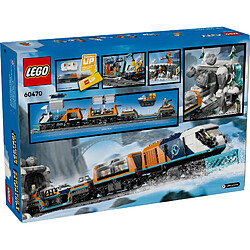 LEGO City - Le train express des explorateurs en Arctique - 60470