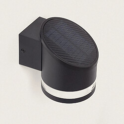 Avis Ledkia Applique Murale Extérieure Solaire LED Aluminium Eddan Noir