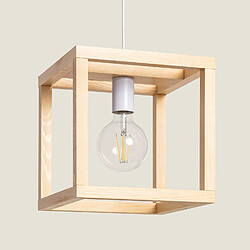 Ledkia Suspension Bois Coba Naturel