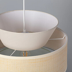 Ledkia Suspension Tissu Chulu Vert