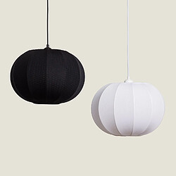 Ledkia Suspension Tissu Taupiri Blanc