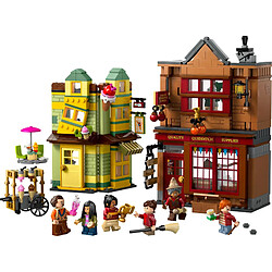 Avis Lego Harry Potter magasin d'accessoires de Quidditch et marchand de glaces