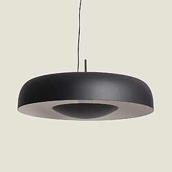 Ledkia Suspension LED 20W Acier Duval Noir