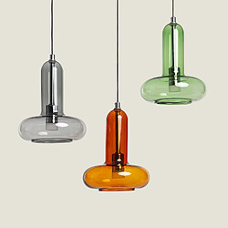 Ledkia Suspension LED 5W Aluminium Fontans Vert