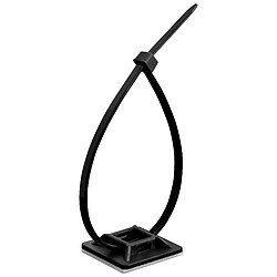 Serre-câbles (50) et leurs supports adhésifs 3M (25) Rockboard