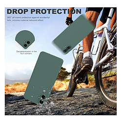 Avis Htdmobiles Coque pour Samsung Galaxy A06 - housse etui silicone gel fine + film ecran - VERT