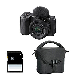 SONY ALPHA ZV-E10 II NOIR + 16-50 PZ II + Sac + SD 8 Go