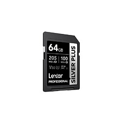 LEXAR Carte SD Silver Plus UHS-1 64Go V30 R205/W100