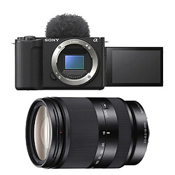 SONY ALPHA ZV-E10 II NOIR + 18-200