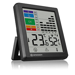 BRESSER Thermo-Hygromètre avec alarmes pour moisissure - 7007420 BRESSER Thermo-Hygromètre avec alarmes pour moisissure - 70074204007922004501