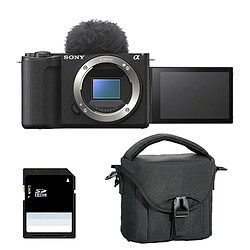 SONY ALPHA ZV-E10 II NOIR NU + Sac + SD 8 Go