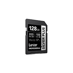 LEXAR Carte SD Silver Plus UHS-1 128Go V30 R205/W150