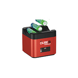 HAHNEL ProCube3 Chargeur compatible avec Canon LP-E6. E6N. E6NH. E6P. LP-E8. LP-E17