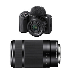SONY ALPHA ZV-E10 II NOIR + 16-50 II + 55-210