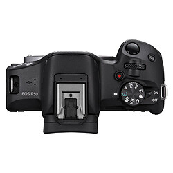 Avis CANON EOS R50 + RF-S 18-45mm f/4.5-6.3 IS STM + Sac + Carte SD 8 Go