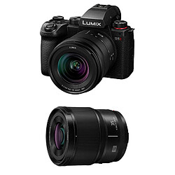 PANASONIC LUMIX S5 MARK II + Objectif 20-60mm + Objectif 35mm f/1.8