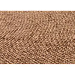 Mendler Lot de 6 chaises de salle à manger HWC-O27, chaise de cuisine rembourrée Chaise, tissu/textile (280g/m²) métal ~ marron