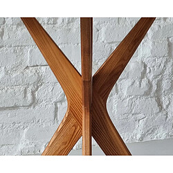 Ragaba Table de cuisine rectangulaire - Rose poudré pas cher