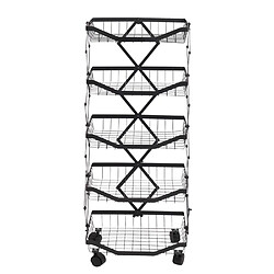 Acheter Mendler étagère roulante cuisine - Noir