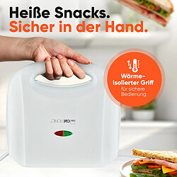 Acheter Appareil à Sandwich / Croque-monsieur Blanc Clatronic ST3813-Blanc
