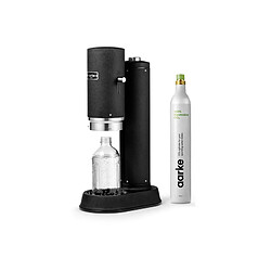 Machine à soda et eau gazeuse Aarke Pack Carbonator 3 Noir mat + CO2
