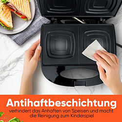 Acheter Appareil à Sandwich / Croque-monsieur Noir Clatronic ST3814-Noir