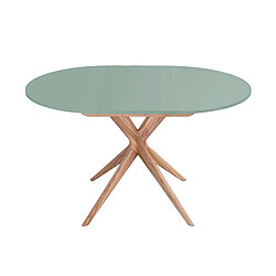 Ragaba Table à manger ronde Jubi - Vert sauge
