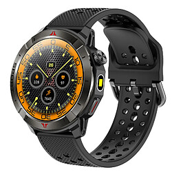 Montre connectée GPS pour sport outdoor - Boussole - Altimètre Baromètre - Noir