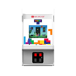 My arcade Console de Jeu Micro Player Pro Tetris Rétro avec Écran Couleur 2,75" Blanc