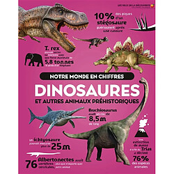 Notre monde en chiffres. Dinosaures et autres animaux préhistoriques