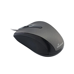 MediaRange Souris Optique Filaire USB 3 Boutons pour PC 1000 DPI Ultra Précis Noir