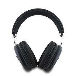 Guess Maroquinerie Guess Casque Audio sans fil Bluetooth 5.3 IPX4 Effet Saffiano Arceau Ajustable Noir