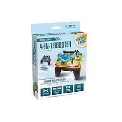 Avis Utopia Manette 4 en 1 pour Smartphone Gaming Booster avec Ventilateur Noir
