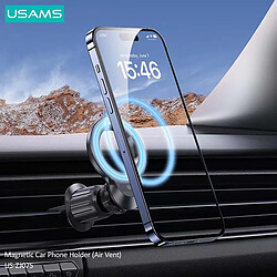 Acheter Usams Support de Voiture pour Smartphone Compatible MagSafe Fixation Grille Noir