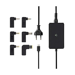 Nedis Chargeur USB-C 65W GaN pour PC Portable / Tablette / Smartphone Ultra Rapide Noir