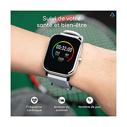 Avis ABYX Montre Connectée Multisport 1.6" Fit Ozone 3 IP68 Suivi Santé Gris