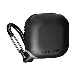 Catalyst Coque pour Airpods 4 Waterproof IPX6 avec Mousqueton Noir