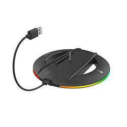 Ipega Support Vertical Lumineux pour PS5 Slim / Pro avec 14 Effets RGB Noir