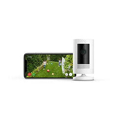 Caméra de Surveillance - RING - Stick Up Batterie - Blanc - 2023 - UE