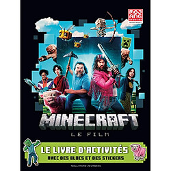 Minecraft : le film : le livre d'activités officiel, avec des blocs et des stickers