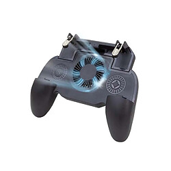 Utopia Manette 4 en 1 pour Smartphone Gaming Booster avec Ventilateur Noir