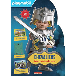 Playmobil chevaliers : mon cahier de jeux
