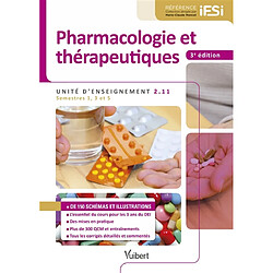 Pharmacologie et thérapeutiques : unité d'enseignement 2.11 : semestres 1, 3 et 5