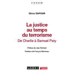 La justice au temps du terrorisme : de Charlie à Samuel Paty