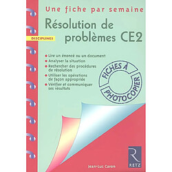 Résolution de problèmes CE2