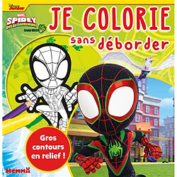 Marvel Spidey et ses amis extraordinaires : Je colorie sans déborder (Miles Morales)